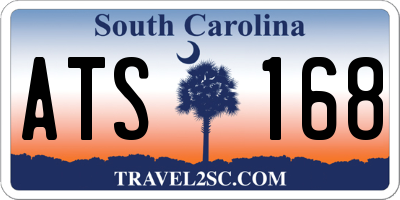 SC license plate ATS168