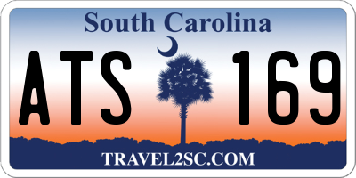 SC license plate ATS169