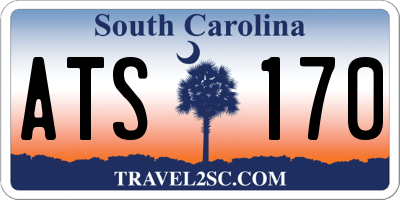 SC license plate ATS170