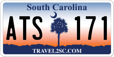 SC license plate ATS171