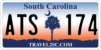 SC license plate ATS174
