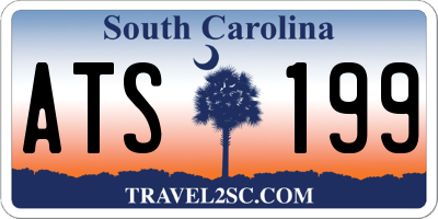 SC license plate ATS199