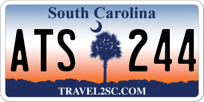 SC license plate ATS244