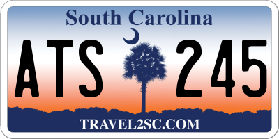 SC license plate ATS245