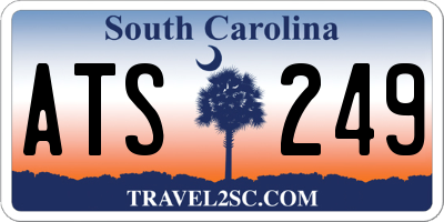 SC license plate ATS249