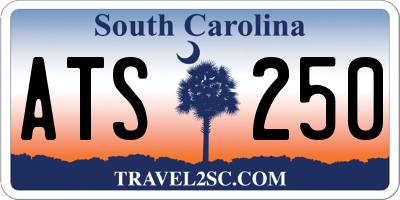 SC license plate ATS250