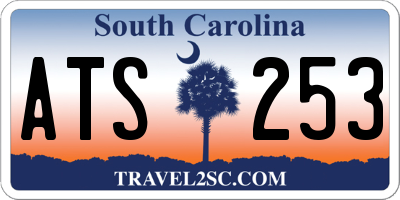 SC license plate ATS253