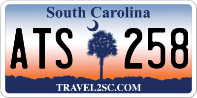 SC license plate ATS258