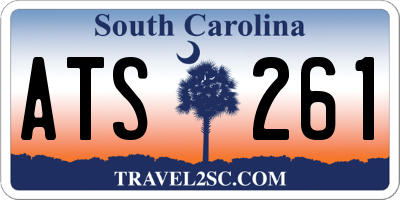 SC license plate ATS261