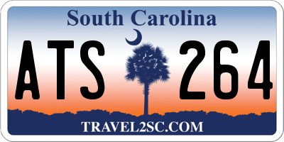 SC license plate ATS264