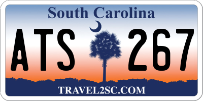 SC license plate ATS267