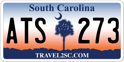 SC license plate ATS273