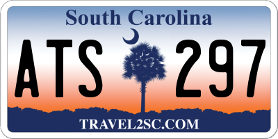 SC license plate ATS297