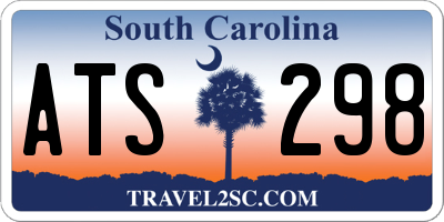 SC license plate ATS298