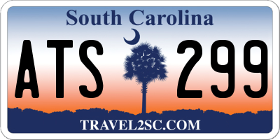SC license plate ATS299