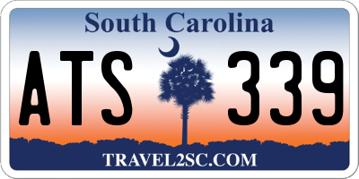 SC license plate ATS339