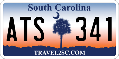 SC license plate ATS341