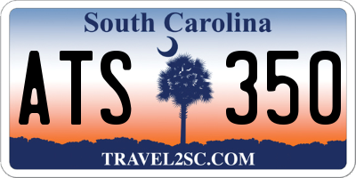 SC license plate ATS350