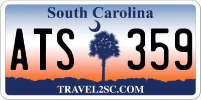 SC license plate ATS359