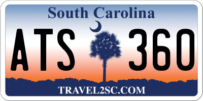 SC license plate ATS360