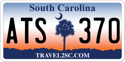 SC license plate ATS370