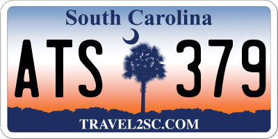 SC license plate ATS379