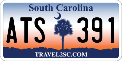 SC license plate ATS391