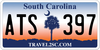 SC license plate ATS397