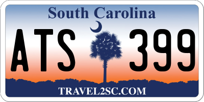 SC license plate ATS399