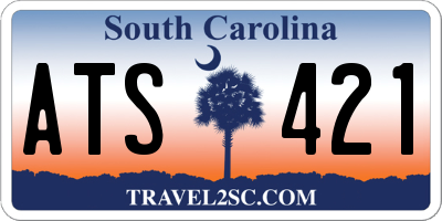 SC license plate ATS421