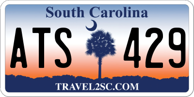 SC license plate ATS429