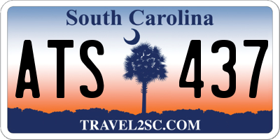 SC license plate ATS437