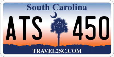 SC license plate ATS450