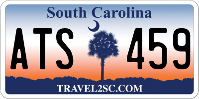 SC license plate ATS459