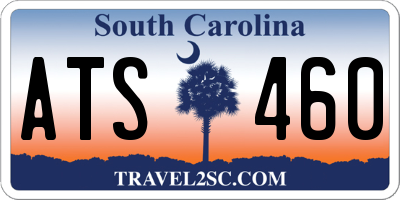 SC license plate ATS460
