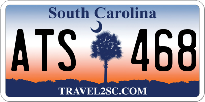 SC license plate ATS468