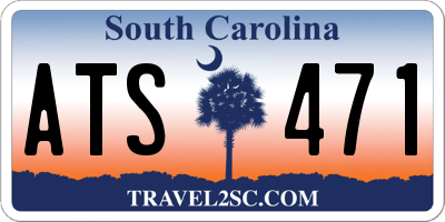 SC license plate ATS471