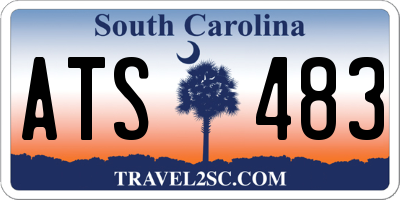 SC license plate ATS483