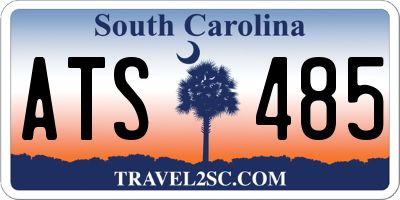 SC license plate ATS485