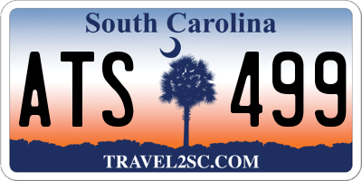 SC license plate ATS499