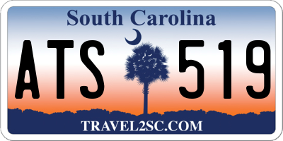 SC license plate ATS519