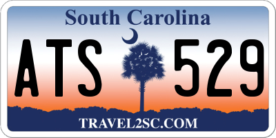 SC license plate ATS529