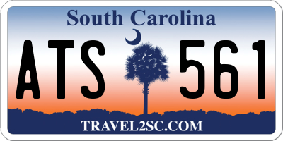 SC license plate ATS561