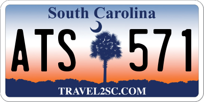 SC license plate ATS571