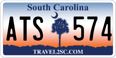 SC license plate ATS574