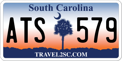SC license plate ATS579