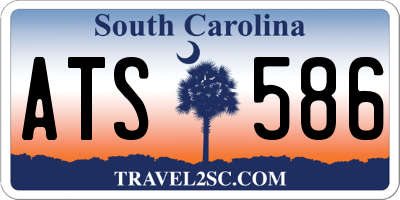 SC license plate ATS586