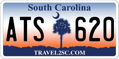 SC license plate ATS620