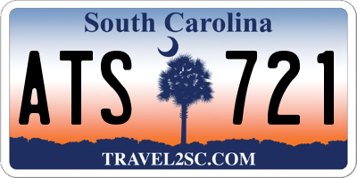SC license plate ATS721