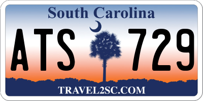 SC license plate ATS729